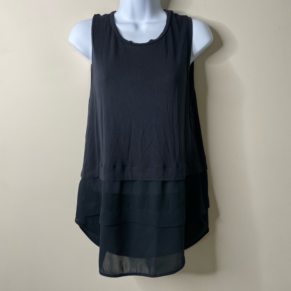 Michael Kors Black Sleeveless Blouse Small